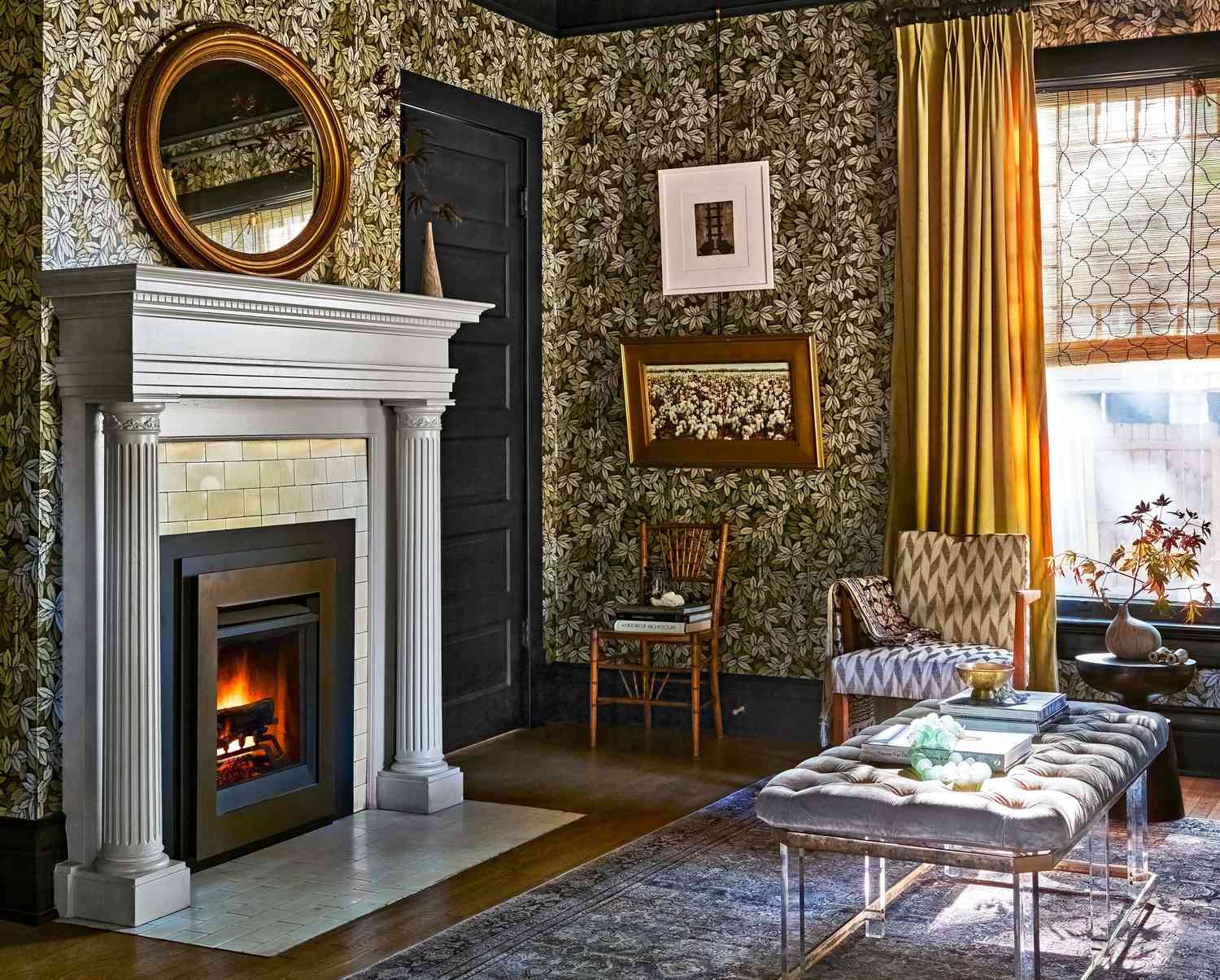popular choice for fireplace mantles
